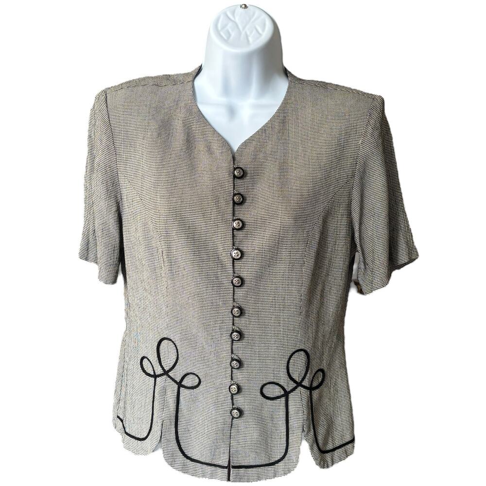 J.W. Treci Vintage Black Tank Top - Sleeveless Women's Shirt